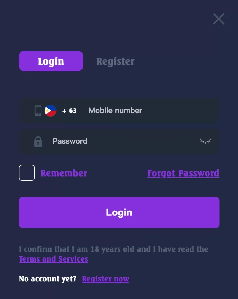 5n5n register interface highlighting quick signup steps and app download options